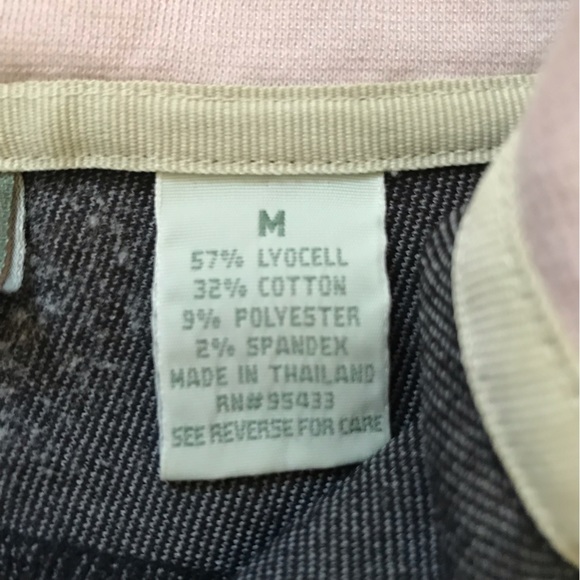 Women’s Horny Toad cotton quarter zip pullover shirt, grey & pink, size medium - Picture 2 of 6